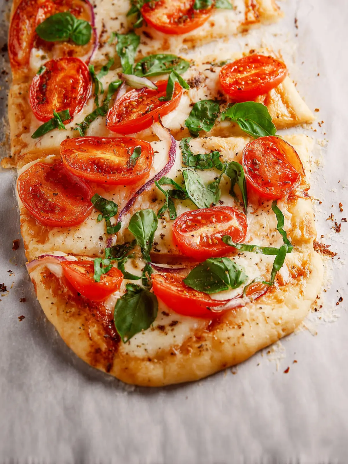 Flatbread Margherita Pizza First Image