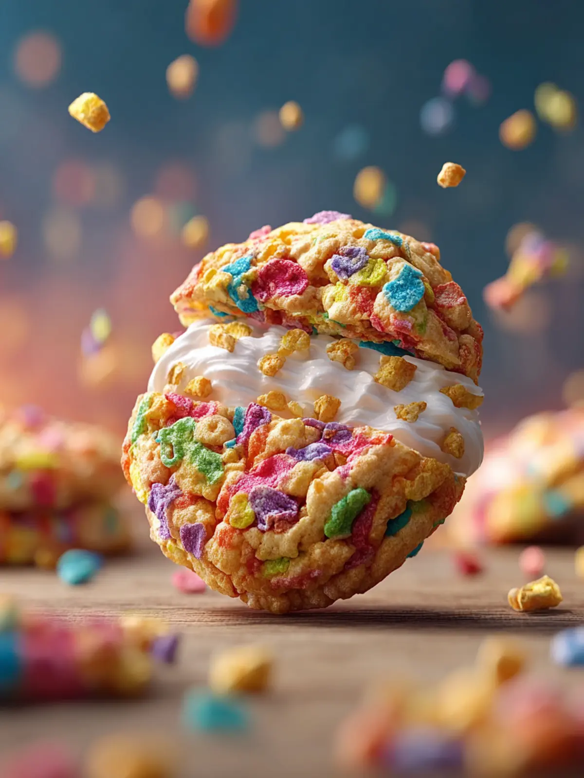 Fruity Pebble Marshmallow Cookie First Image