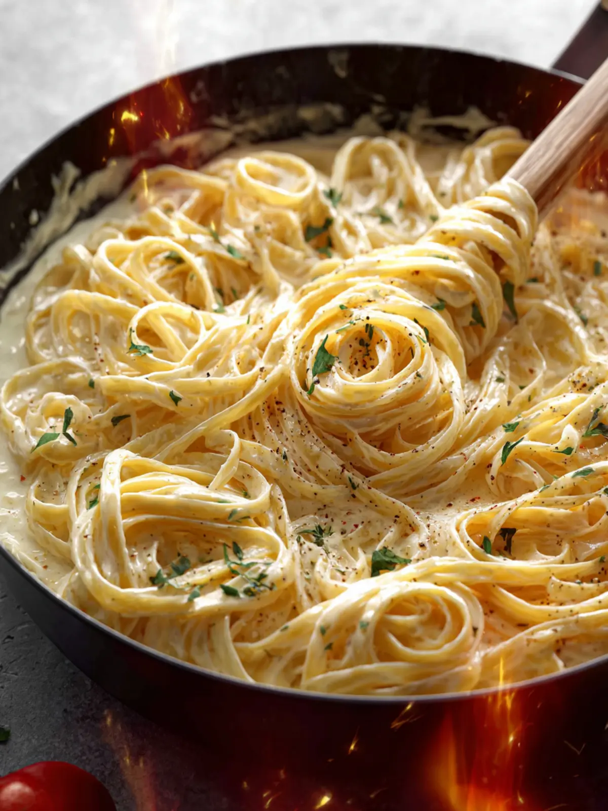 Homemade Alfredo Sauce First Image