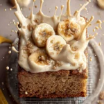 Irresistible Maple Frosted Banana Bread Bars Recipe First Image