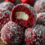 Irresistible Red Velvet Snowball Cookies Recipe Delight First Image