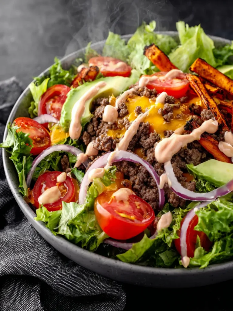 Loaded Burger Bowl First Image