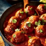 Mexican Meatballs in Creamy Enchilada Sauce First Image