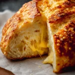 No Knead Cheese Bread Recipe (Easy & Delicious!) First Image