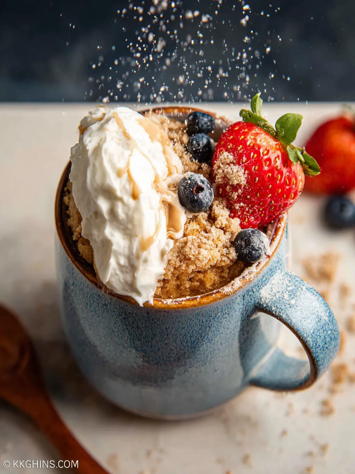 Oatmeal Mug Cake First Image