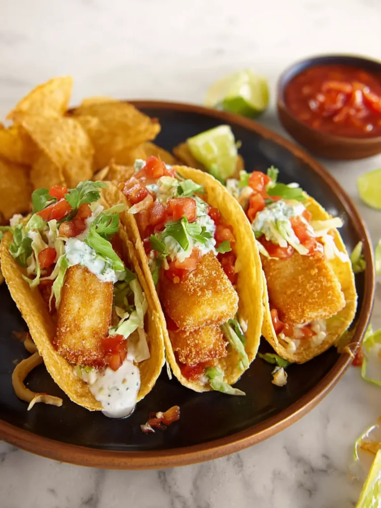 Quick Fish Stick Tacos First Image