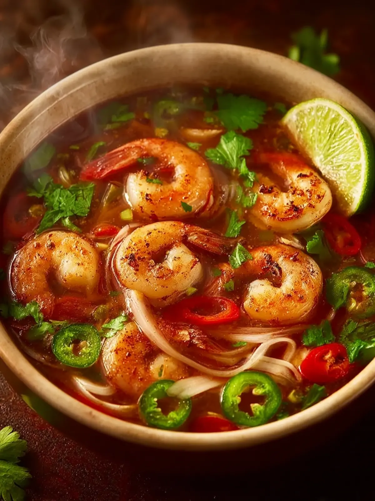 Quick and Spicy Shrimp Soup First Image
