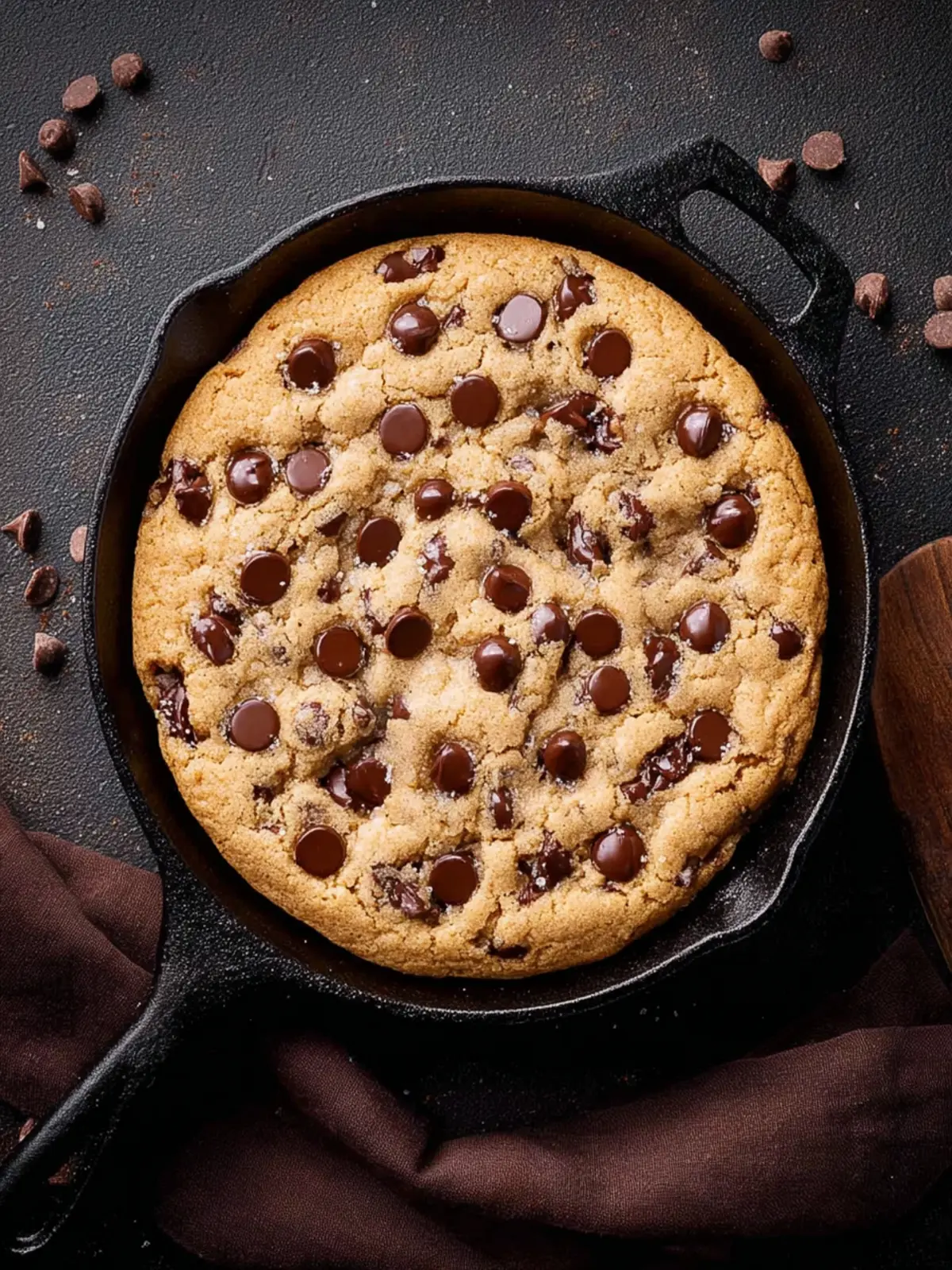 Brown Butter Chocolate Chip Skillet Cookie (8-Inch) First Image