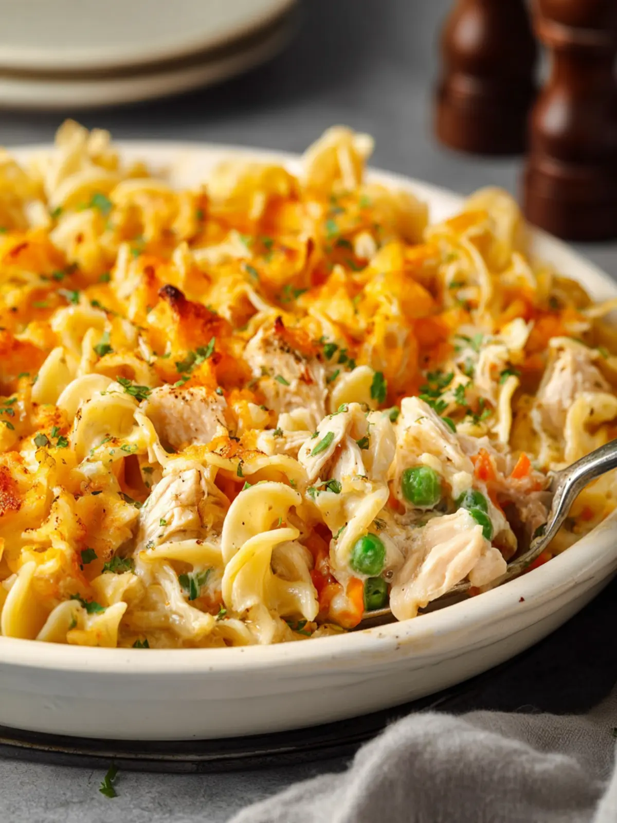 Chicken Noodle Casserole Without Soup First Image