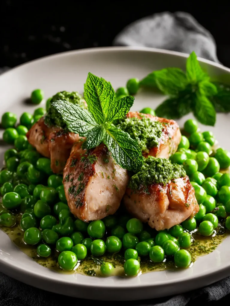 Chicken With Peas And Mint First Image