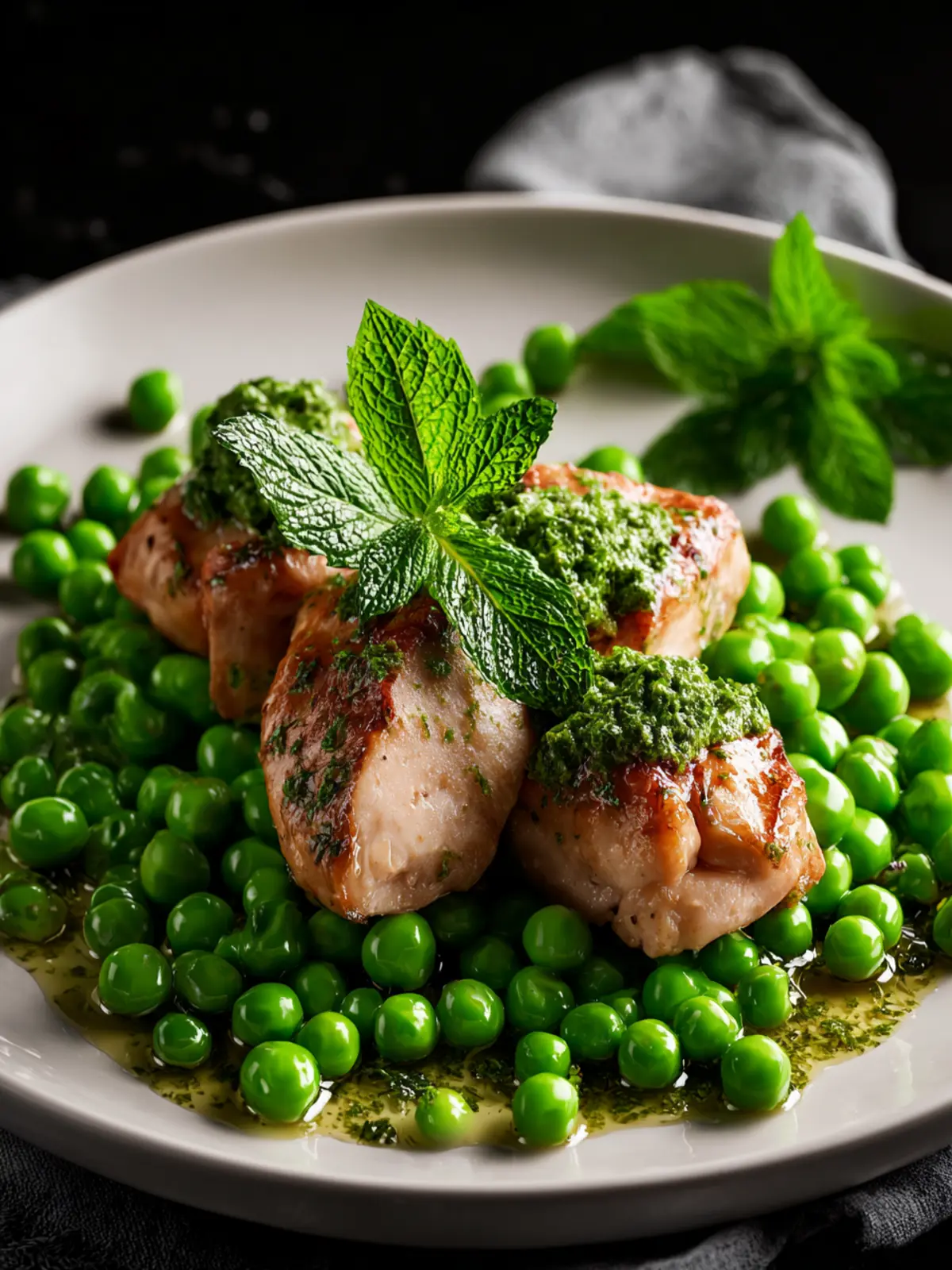 Chicken With Peas And Mint First Image
