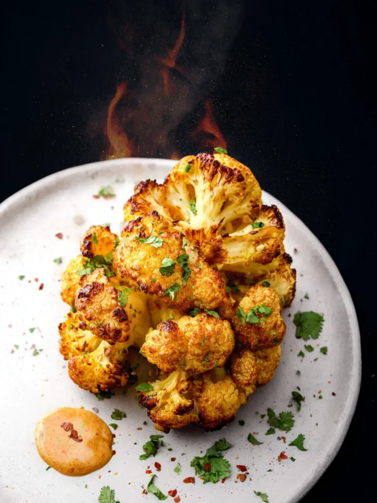 Curry Roasted Cauliflower First Image