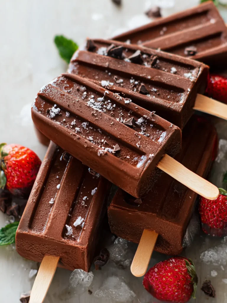 Greek Yogurt Fudgesicles First Image