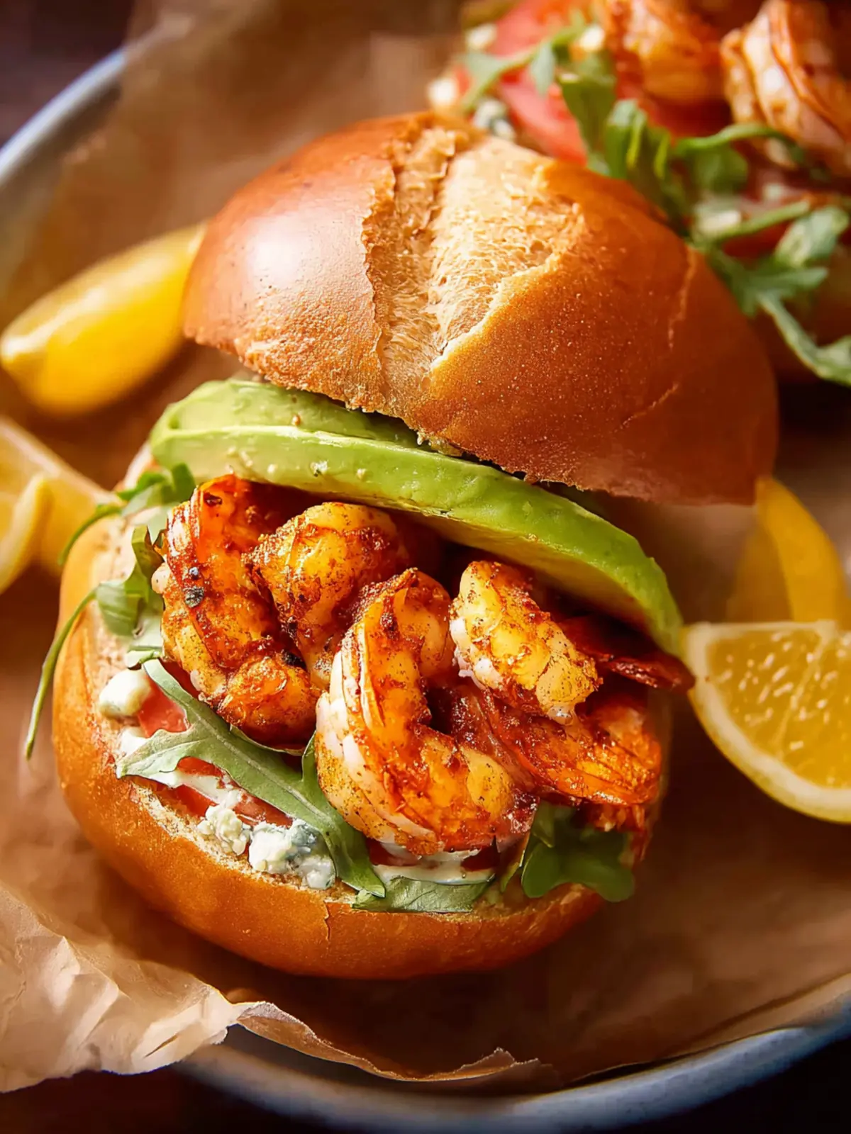 Spicy Shrimp Sandwich First Image