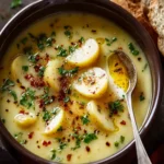 The Best Hangover Cure Garlic Potato Soup First Image