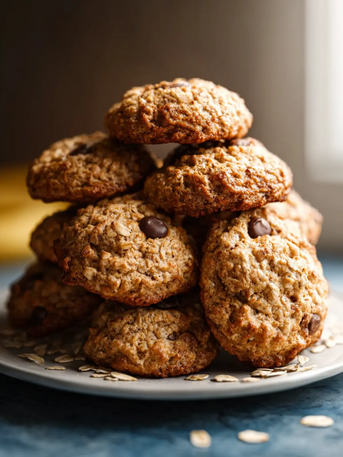 Banana Oatmeal Cookies First Image