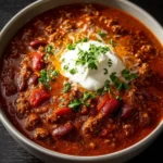 Classic Crockpot Beef Chili First Image