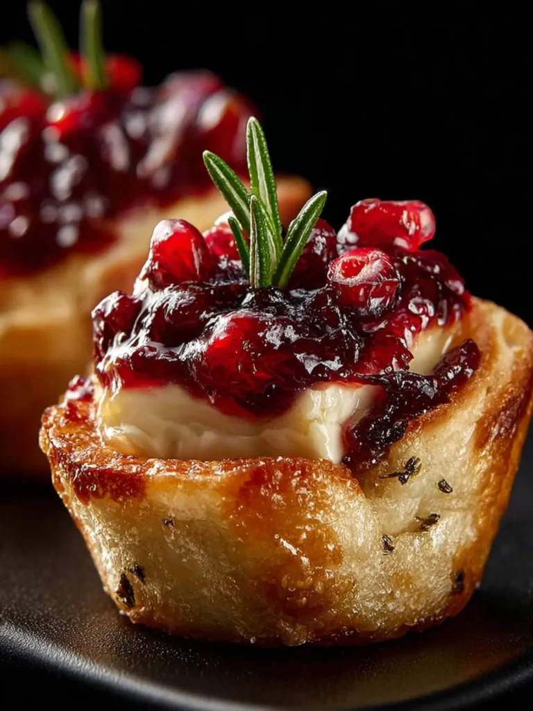Cranberry Brie Bites First Image