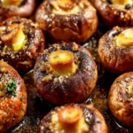 Easy Garlic Butter Roasted Mushrooms First Image