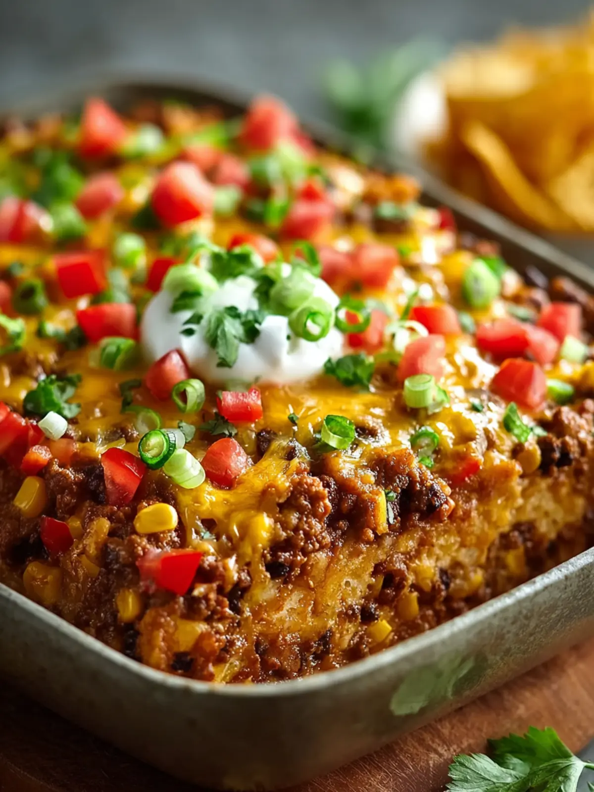 Quick & Easy Taco Casserole First Image