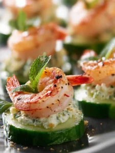 cucumber shrimp bites First Image