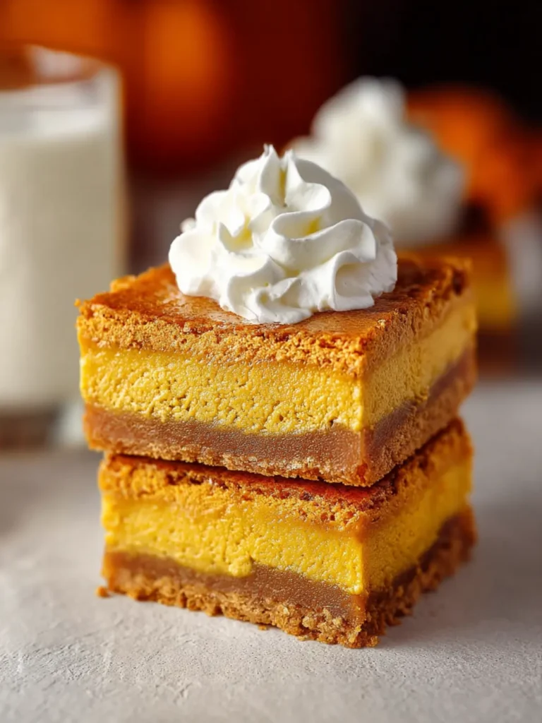 pumpkin gooey bars First Image