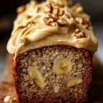 Banana Walnut Bread with Espresso Frosting – Comforting Dessert First Image