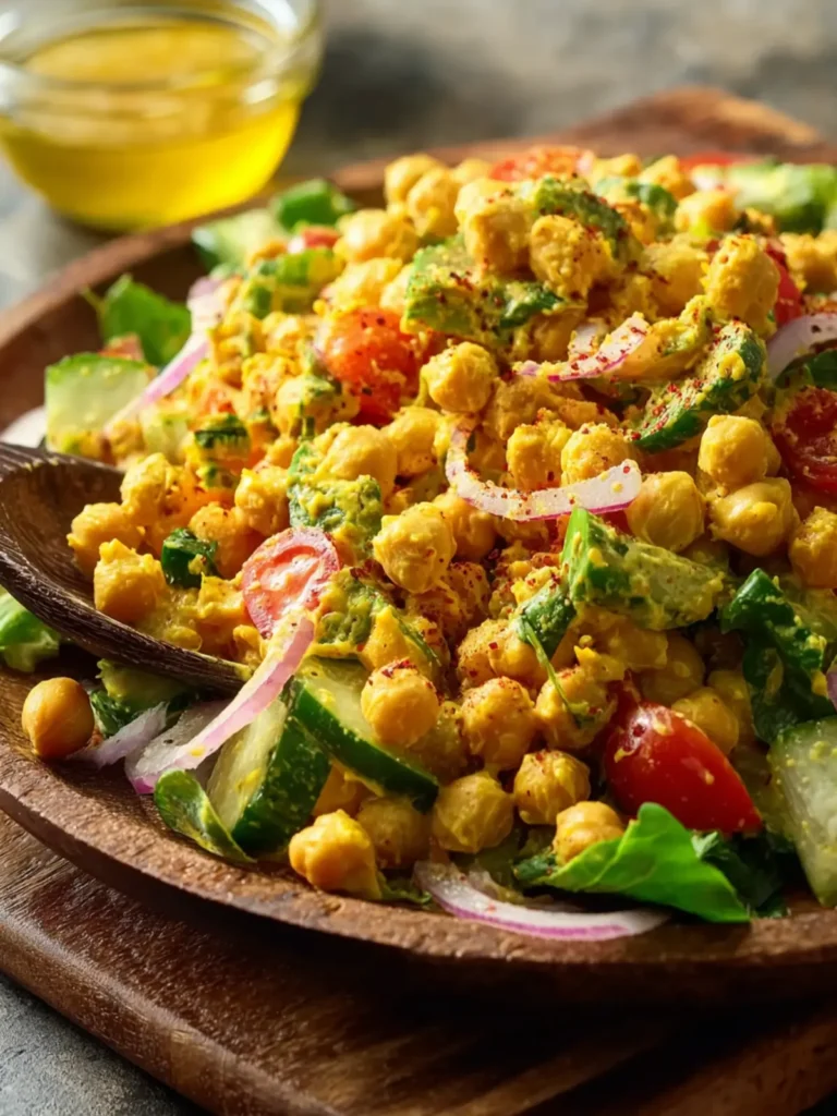 Curried Chickpea Salad First Image
