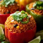 Delicious Mexican Rice Stuffed Bell Peppers Recipe to Try! First Image