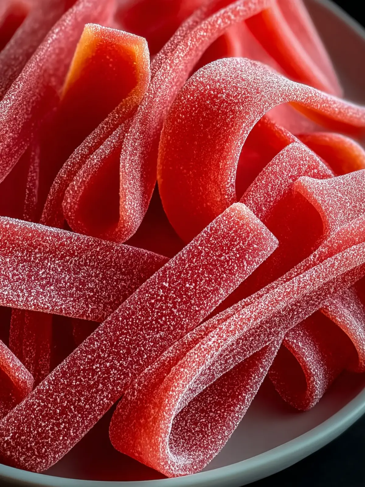 Delightful Rhubarb Sour Belts You’ll Love to Snack On First Image