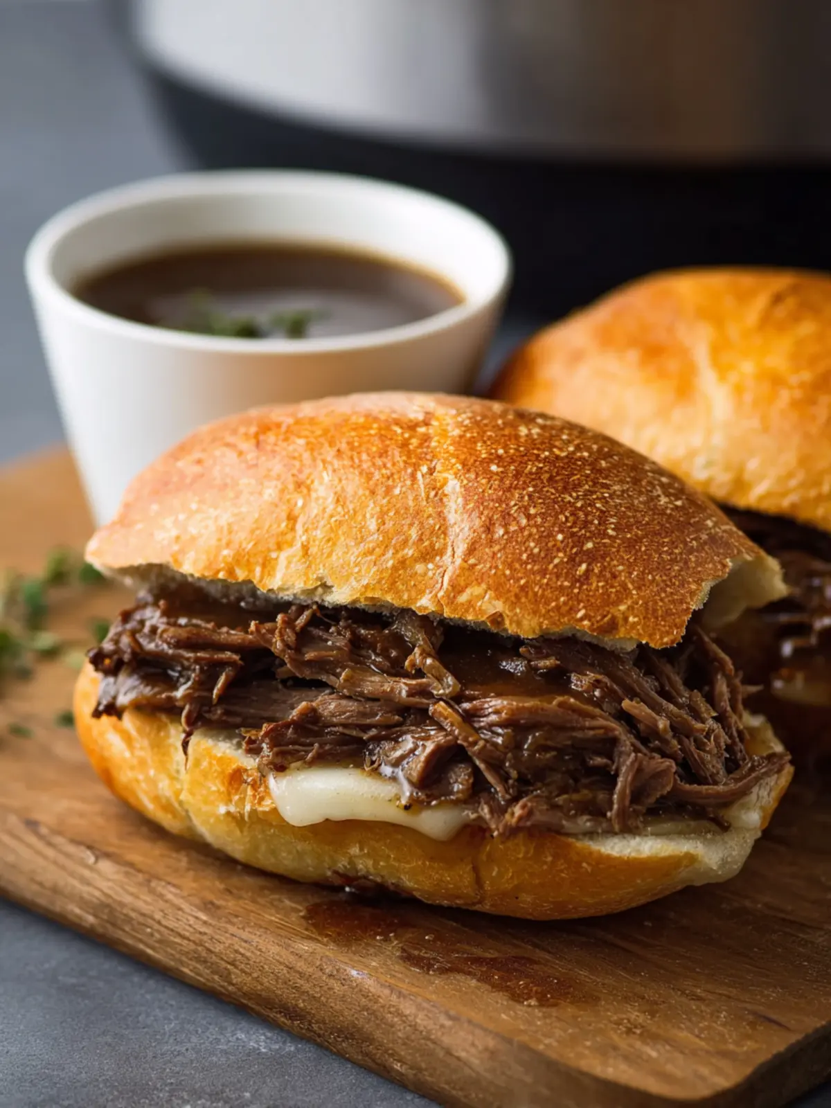Easy Instant Pot French Dip Sandwiches: Juicy Comfort in Minutes