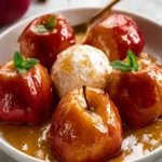 Easy Maple Glazed Air Fryer Apples – 4 Ingredients First Image