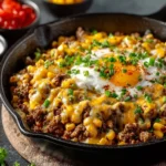 Golden Corn Ranch Beef Skillet with Melted Cheddar Bliss First Image