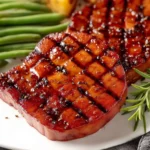 Grilled Ham Steaks First Image