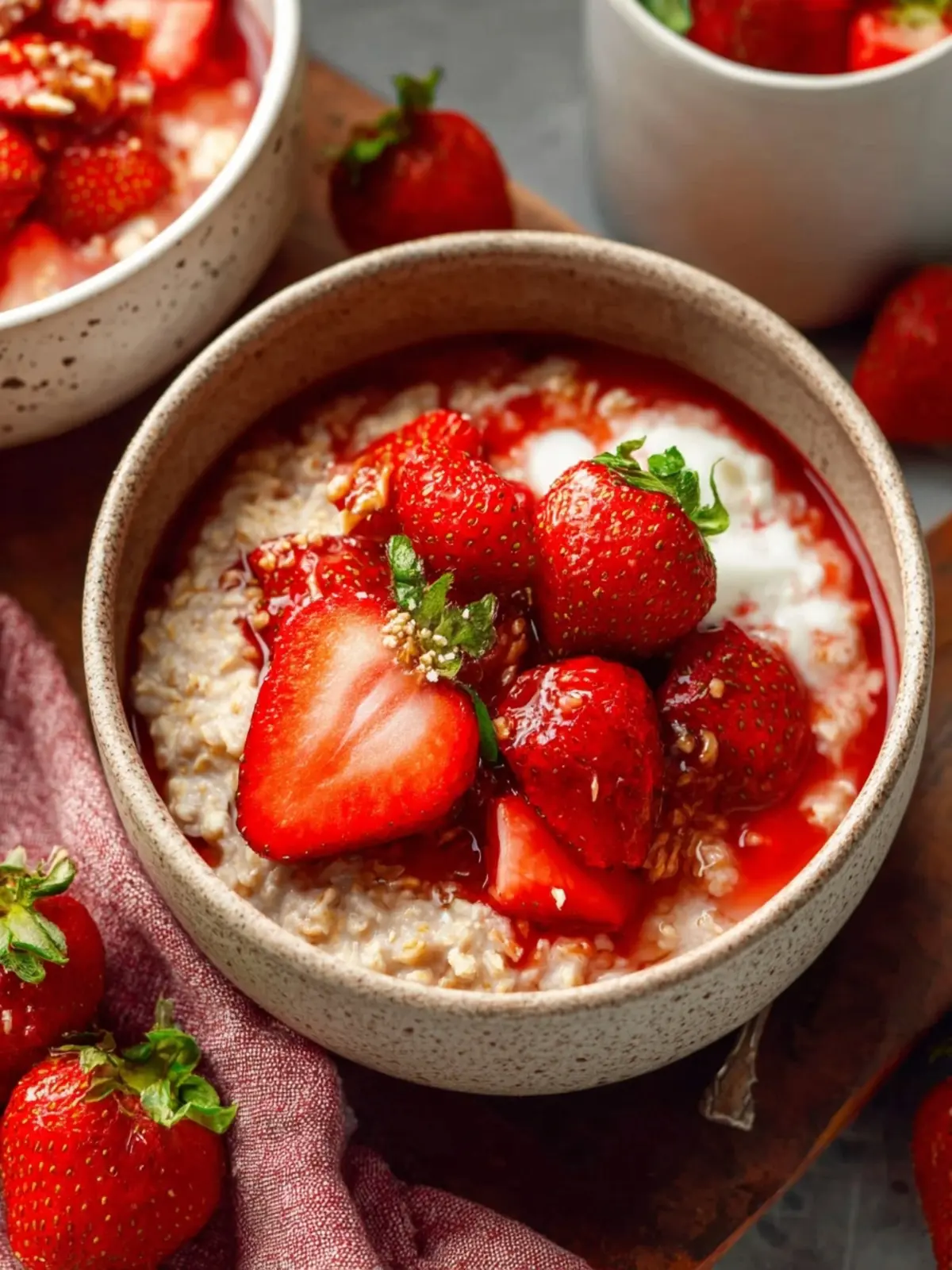 Healthy Strawberry Oatmeal: Irresistibly Delicious in 20 Minutes