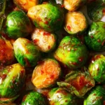 Honey Sriracha Brussels Sprouts First Image