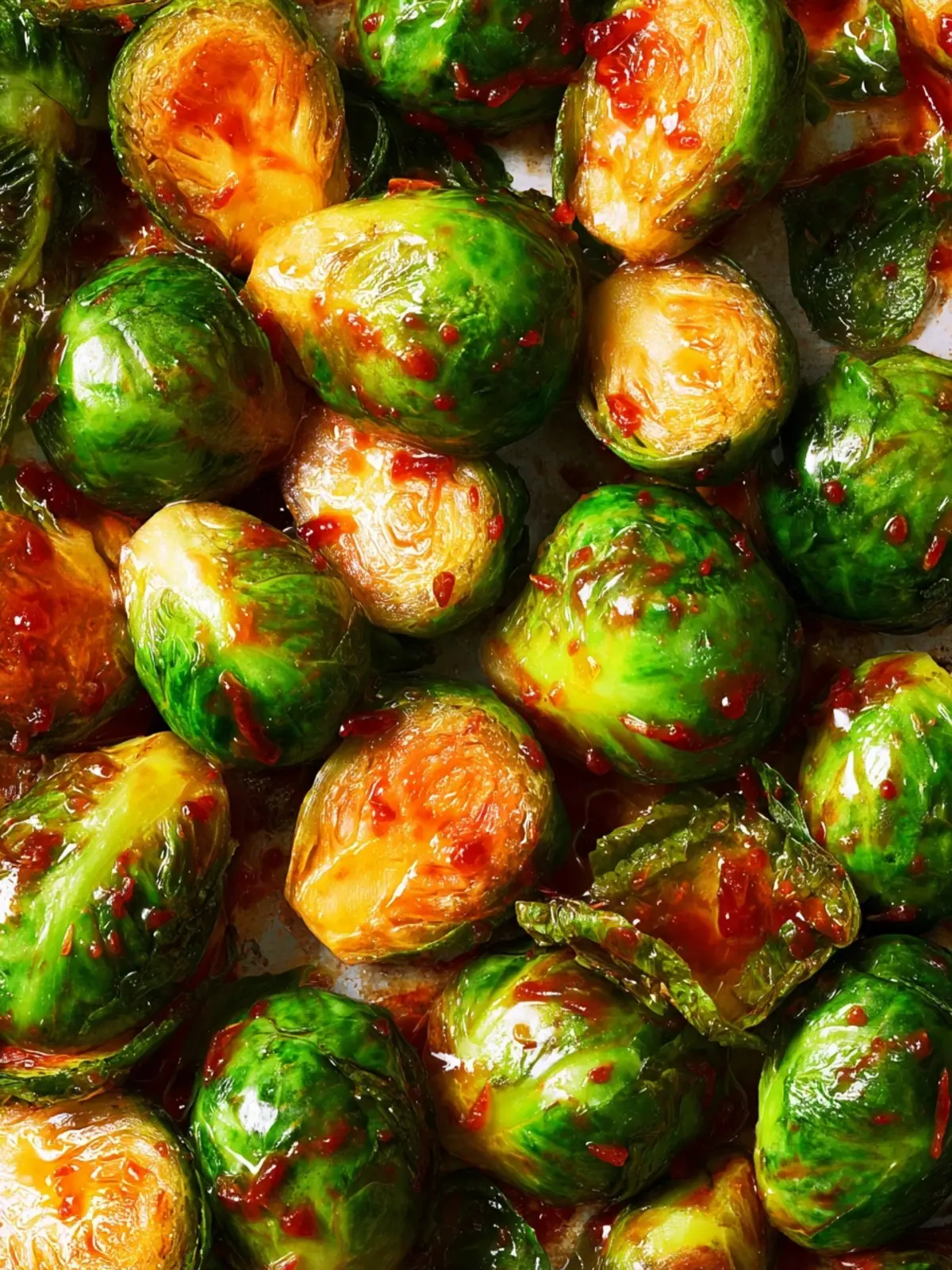 Honey Sriracha Brussels Sprouts First Image