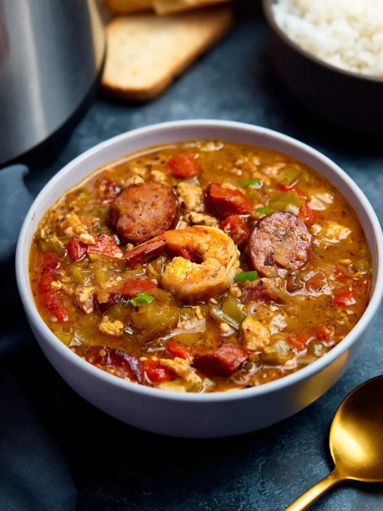 Instant pot gumbo | Easy Cajun Recipes First Image