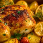 Lemon Roasted Chicken First Image