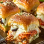 Pizza Sliders on Hawaiian Rolls First Image