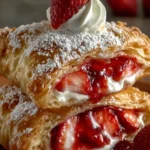 Strawberry Cheesecake Turnovers – A Perfect Dessert For Summer First Image