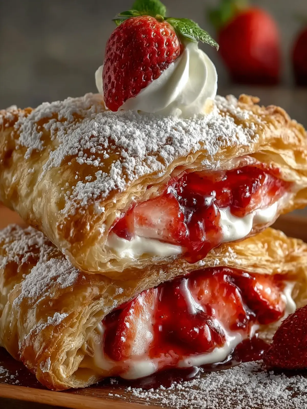 Strawberry Cheesecake Turnovers: The Best Summer Indulgence